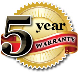 Garador 5 year warranty on all Garador sectional garage door operators